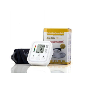 RDRKR Upper Arm Accurate Electronic Medical Blood Pressure Monitor with Voice Broadcast Function for Seniors and Visually Impaired With Adjustable Cuff